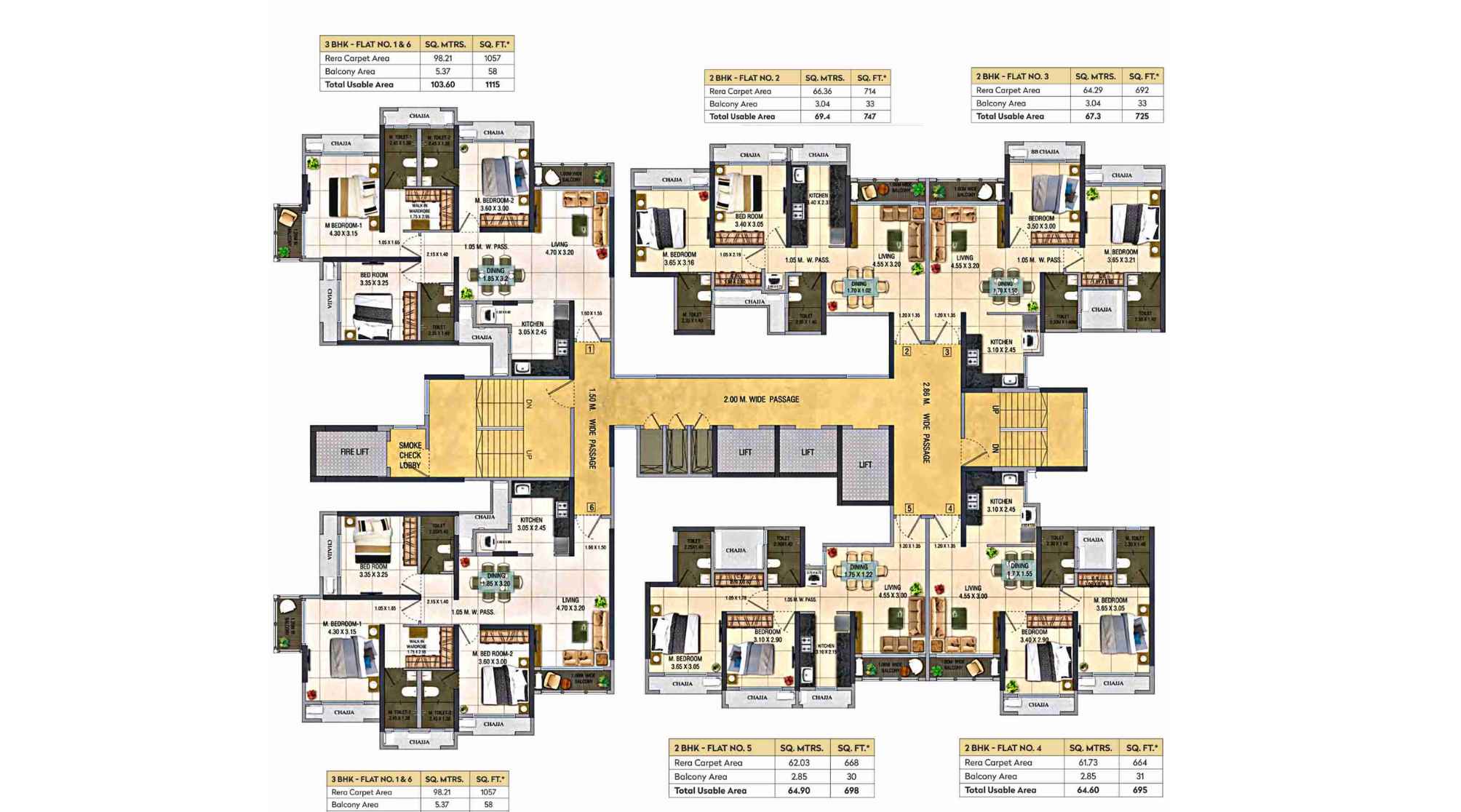 Dosti-Pine-Floor-Plan