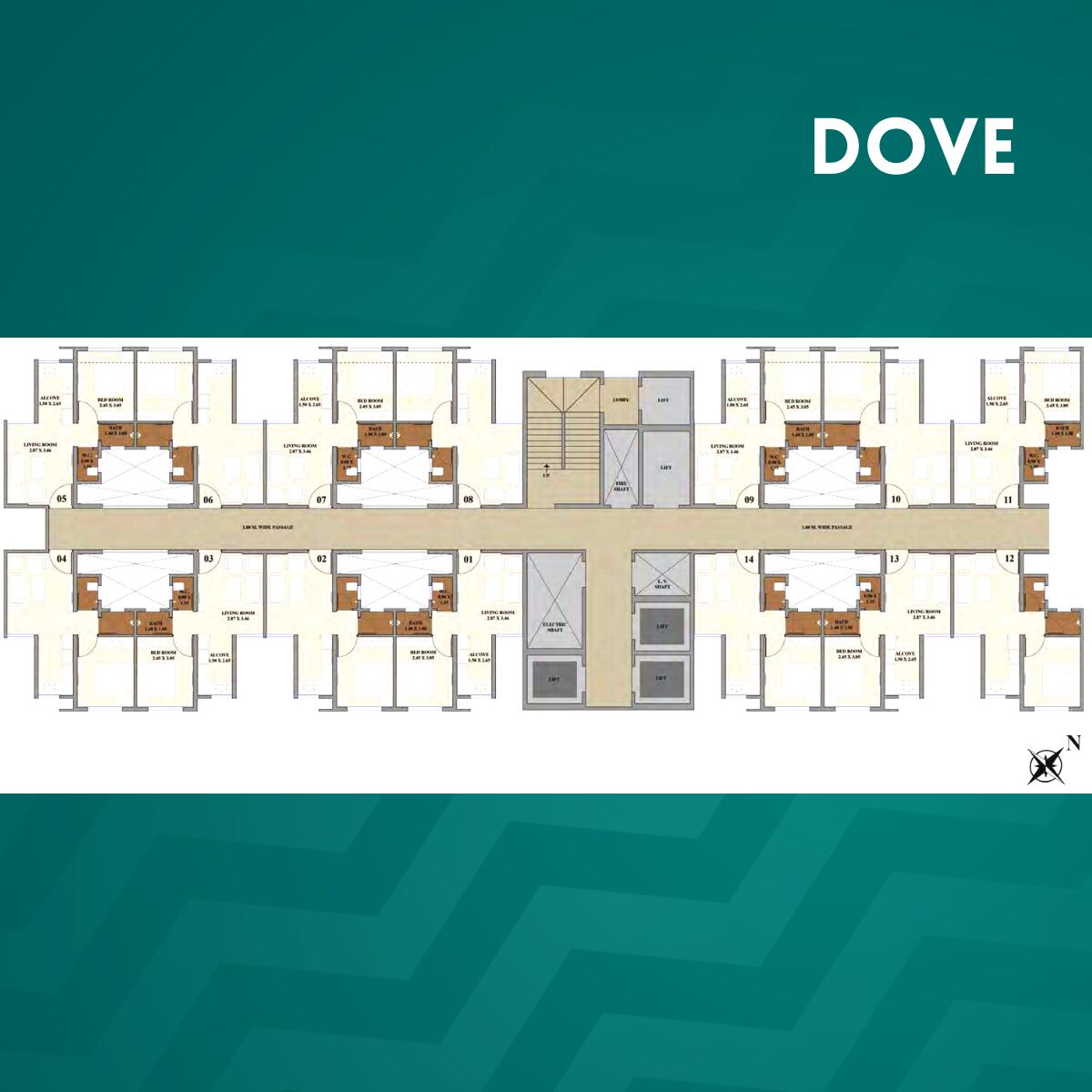 Dosti-Nest-Floor-Plan-Dove-A-Wing